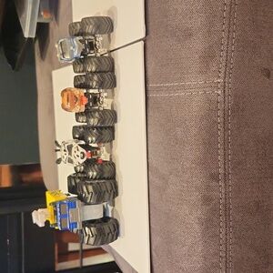 Lot of Tonka and Hot Wheels monster trucks